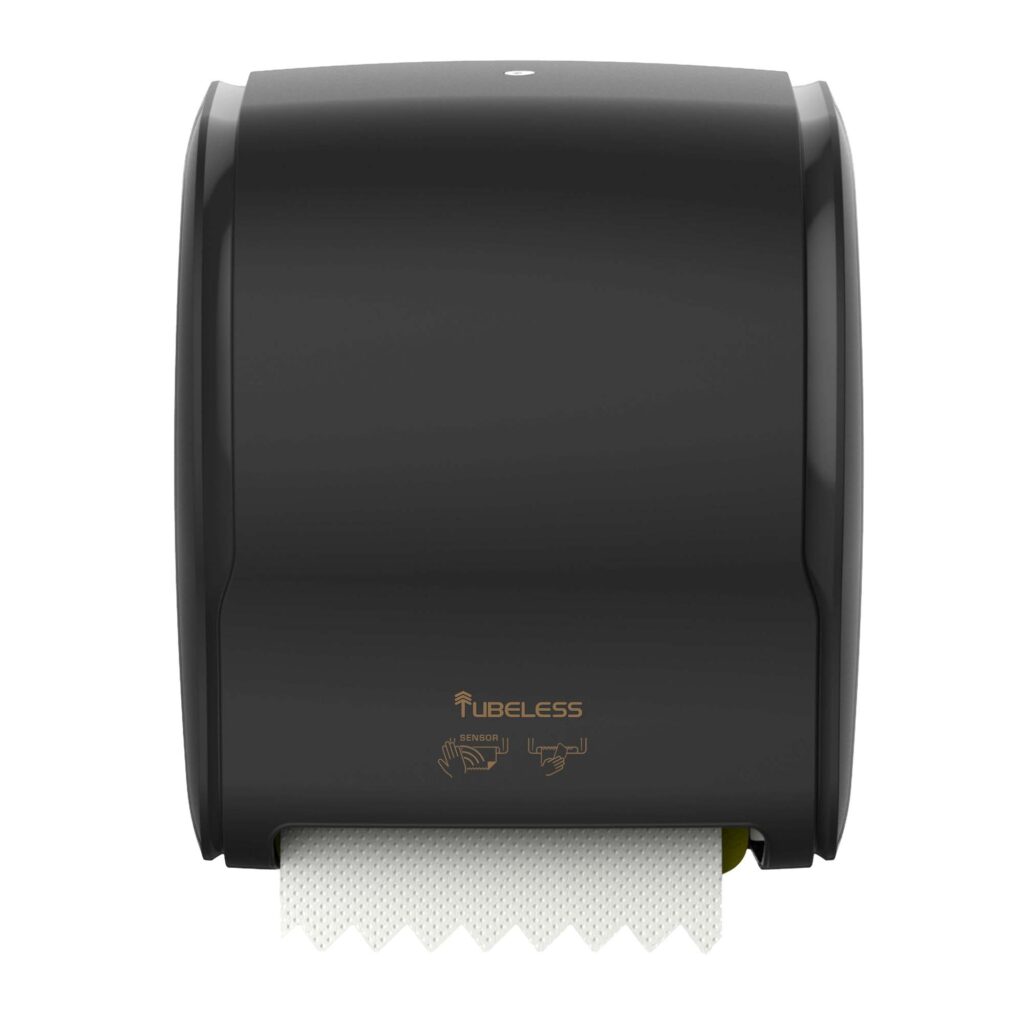 Tubeless Executive Black AutoSensor Roll Dispenser