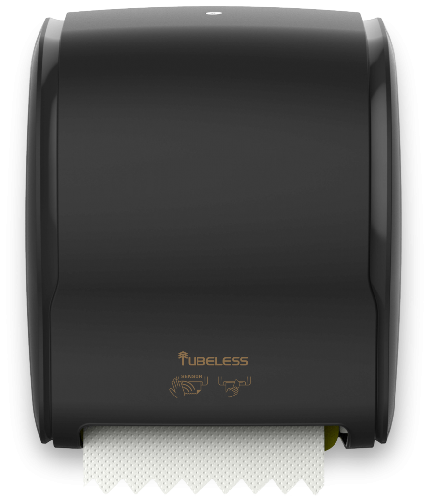 tubeles executive black autosensor dispenser front